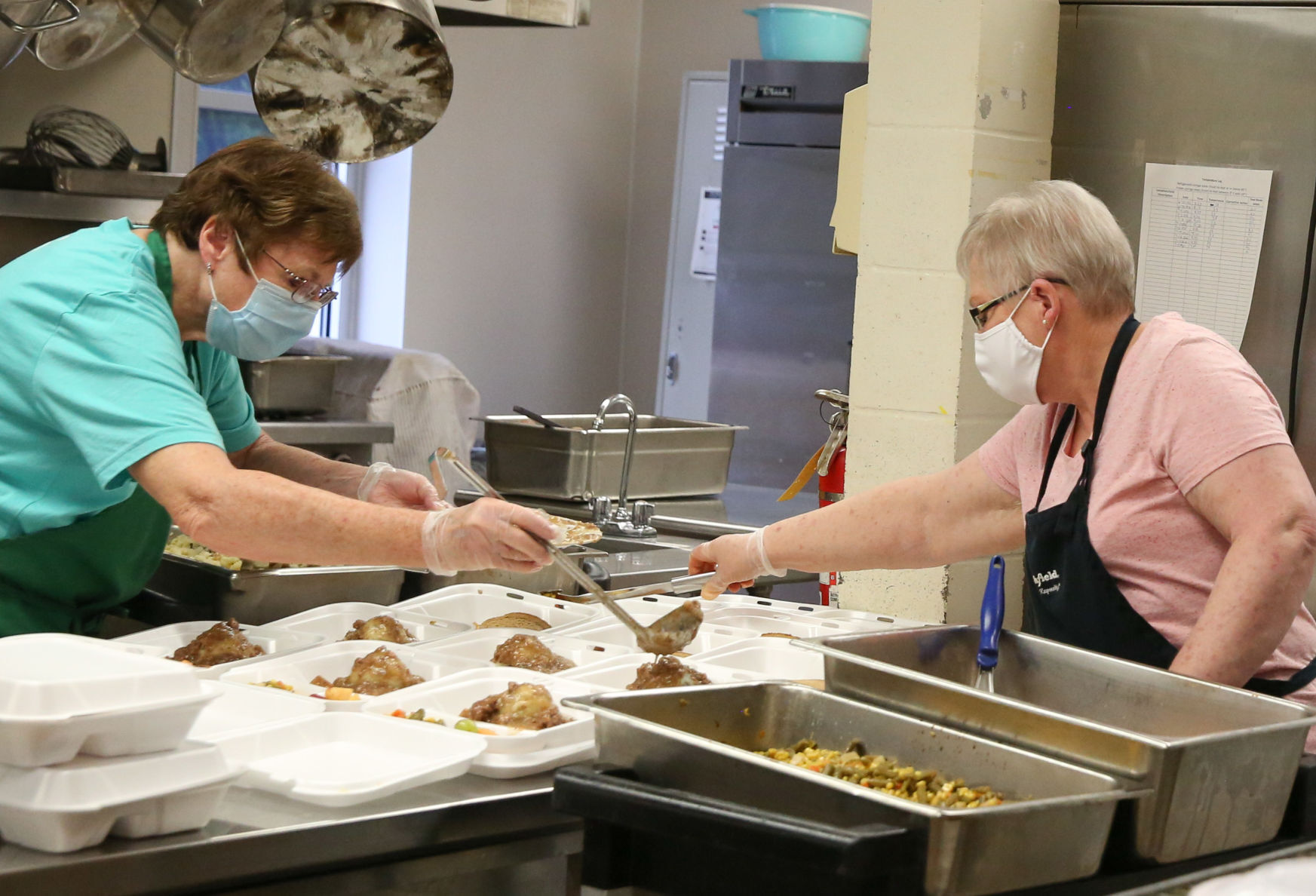 Community Kitchen funds received - food prep